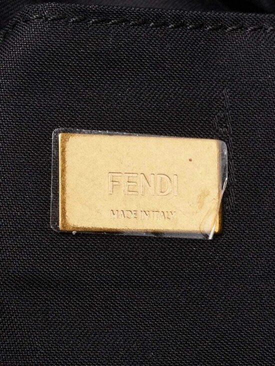 Fendi Blue/Black FF Nylon Small Joshua Backpack Bag main image 6